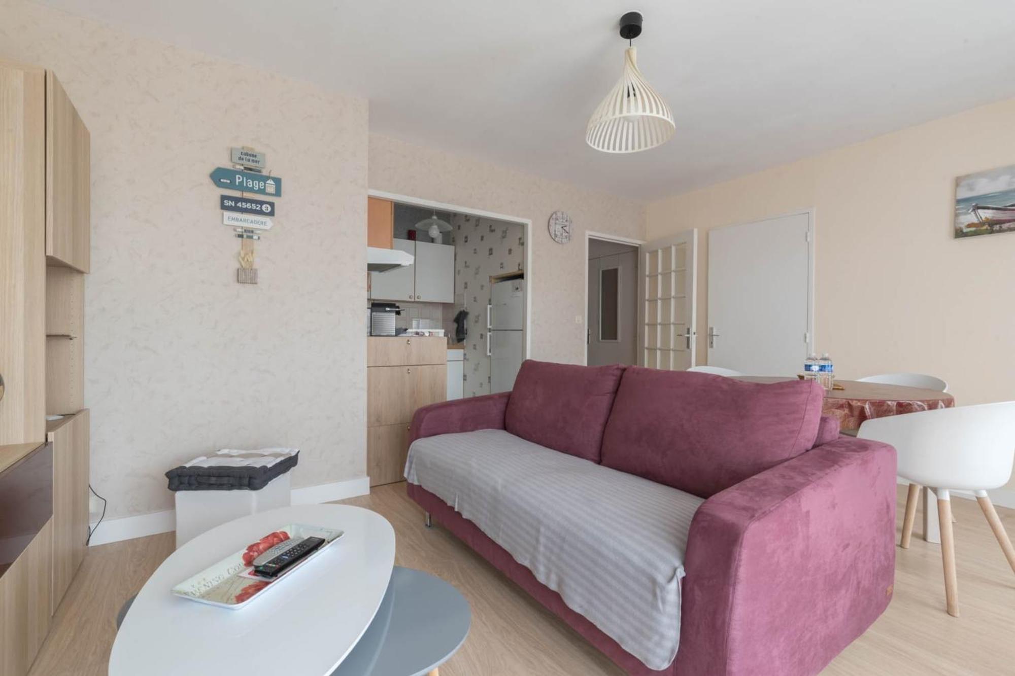 Appartement à 350m de la plage de M Hulot Saint-Nazaire  Extérieur photo